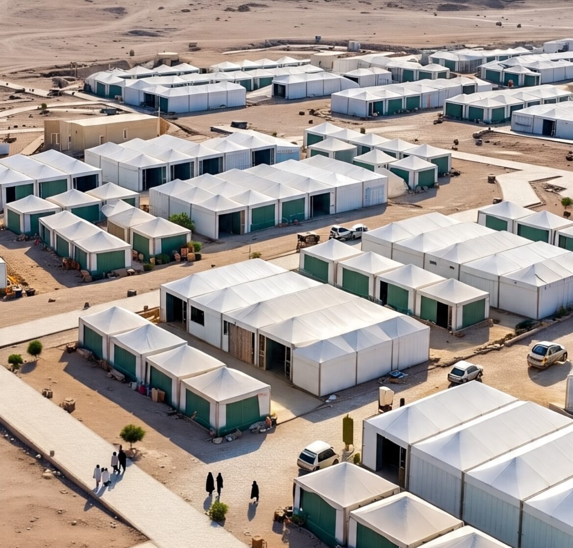Hajj Haven: Temporary Shelters for a Comfortable Pilgrimage